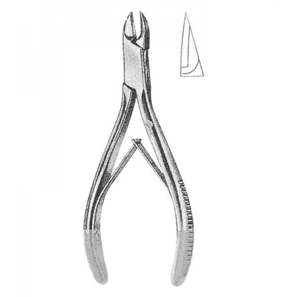 WIRE CUTTING PLIER WITH T.C. INSERTS