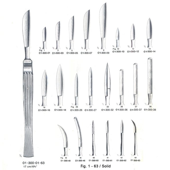 oprating knives