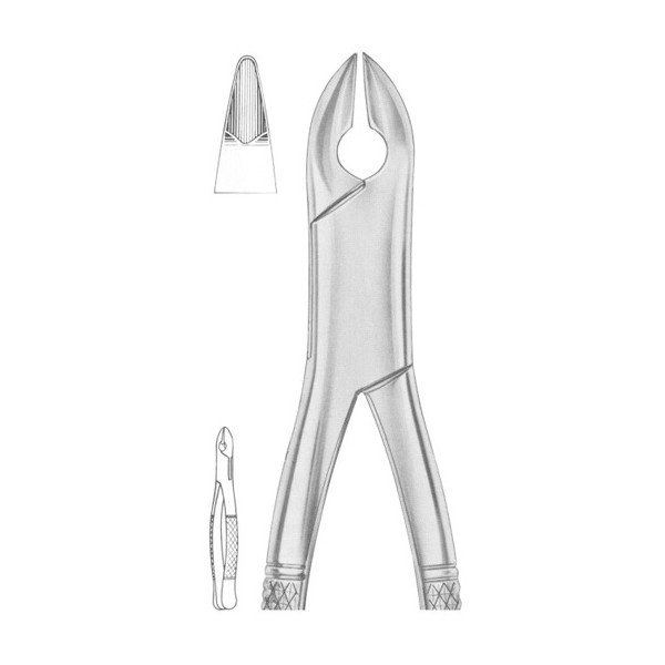 EXTRACTING FORCEPS 'AMERICAN PATTERN'