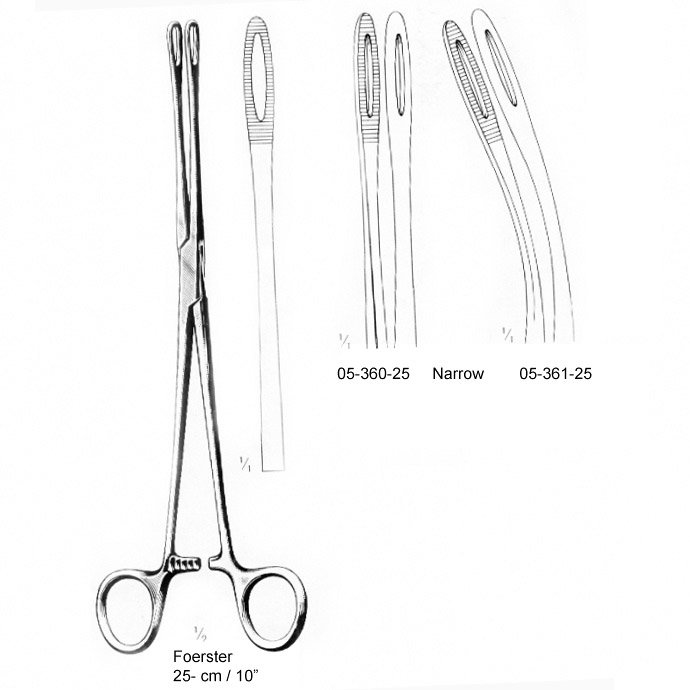 Cotton Swab Forceps