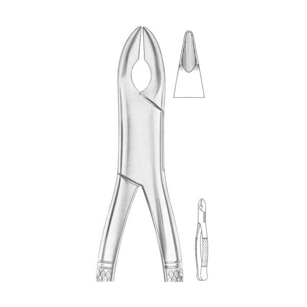 EXTRACTING FORCEPS 'AMERICAN PATTERN'