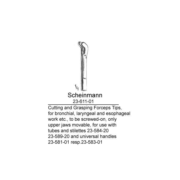 Scheinmann, (Forcep tips)