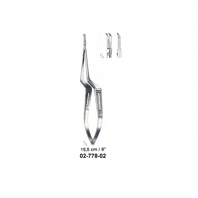 Micro Scissor, 15.5 cm - Curved