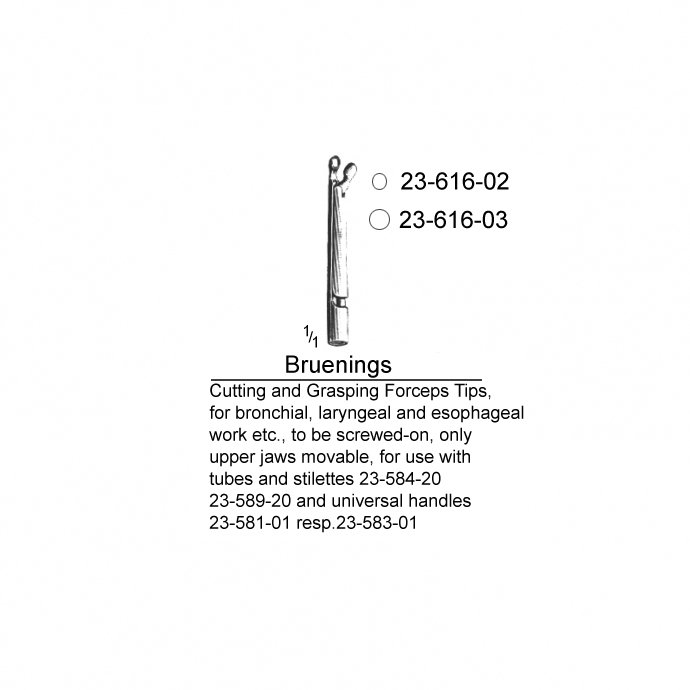 Bruening, (Forcep tips)