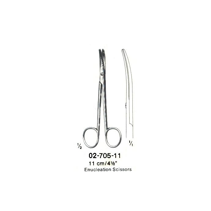 Enucleation Scissors