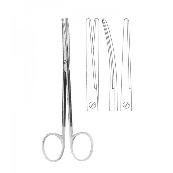 SCISSORS WITH TUNGSTEN CARBIDE INSERTS