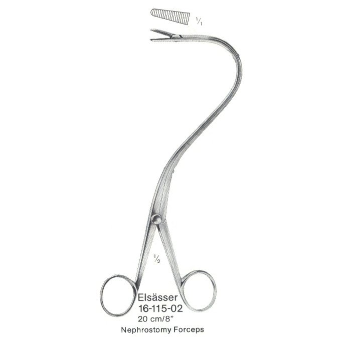  Elsasser, Nephrostomy Forceps